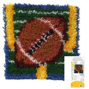 WonderArt American Football Touchdown Craft Kit Easy Fun Gifts